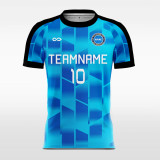Water Cube - Customized Men's Sublimated Soccer Jersey F401