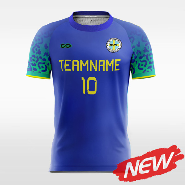 Sea Cheetah - Customized Men's Sublimated Soccer Jersey F414