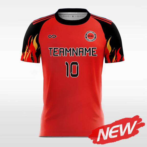 Fire - Customized Men's Sublimated Soccer Jersey F429