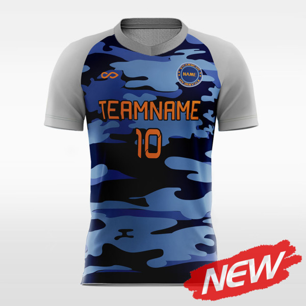 Camouflage 2 - Customized Men's Sublimated Soccer Jersey F428