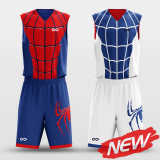 Spiderman - Customized Reversible Sublimated Basketball Set BK310