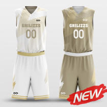 Flash - Customized Reversible Sublimated Basketball Set BK330