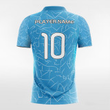 Partenopei-Men's Sublimated  Soccer Jersey F037
