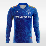 Supremacy - Men's Sublimated Long Sleeve Soccer Jersey F033