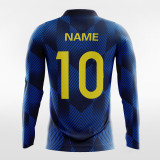 Graffiti-Men's Sublimated Long Sleeve Soccer Jersey F031
