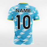 Water Ripple-Men's Sublimated  Soccer Jersey F060