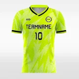 Bamboo Breeze - Customized Men's Fluorescent Sublimated Soccer Jersey F312