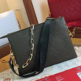 2E42B Popular leather bag 
