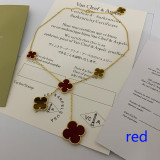 5XVA182K Popular 6 flowers necklaces