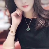 5XVA183X Popular Big flower necklace