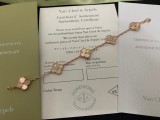 5XVA201K  Popular bracelets 5 flowers normal size1.5cm flower