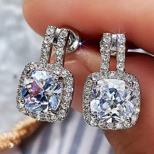 PNA128E  Popular Moissanite Jewelry Wedding Diamond RingEarrings