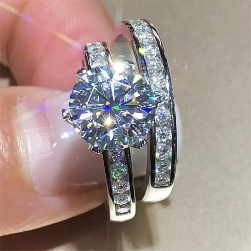 PYA18J  Popular   Diamond Ring High Quality Wedding Ring