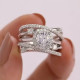 PYA3J  Popular   Diamond Ring High Quality Wedding Ring