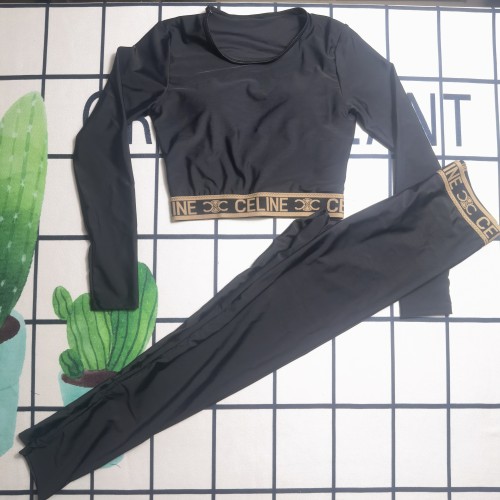 14CL159Y   fashion Long sleeve swimsuit