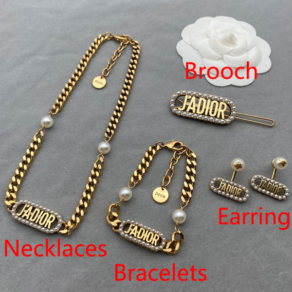 14D338X  Popular   Earrings Brooch Bracelets Necklaces