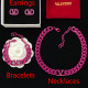14VL390X  Popular     Earrings Bracelets Necklaces