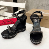 ZJXA6 Popular leather High heels 12cm heel
