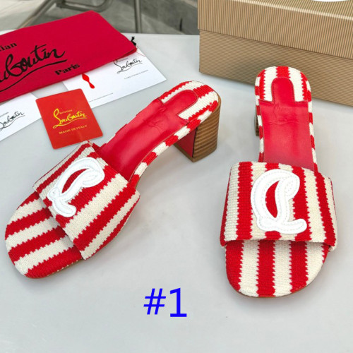 ZJXA9 Popular leather + knitted heels