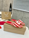 ZJXA10 Popular leather + knitted sandals