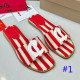 ZJXA10 Popular leather + knitted sandals