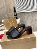 ZJXA27 Popular leather High heels Heel height 5.5cm