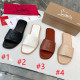 ZJXA32 Popular leather Slippers