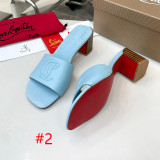 ZJXA28 Popular leather High heels  Heel height 5.5cm