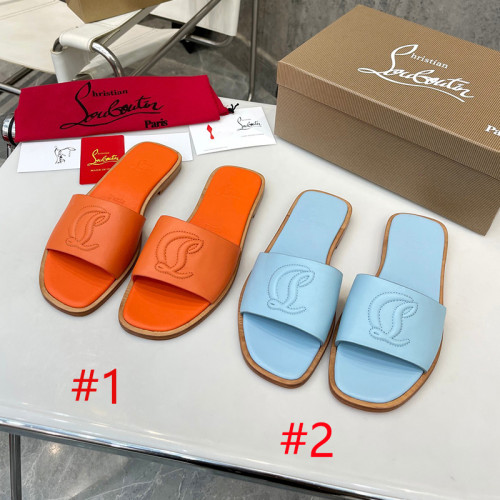 ZJXA29 Popular leather Slippers