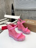 ZJ4A40 Popular leather High heels 12cm heel