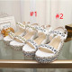 ZJ4A49 Popular leather High heels 6.5cm