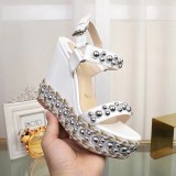 ZJ4A48 Popular leather High heels 12cm heel
