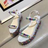 ZJ4A55 Popular leather High heels 6cm