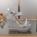 ZJ4A50 Popular leather High heels 12cm heel