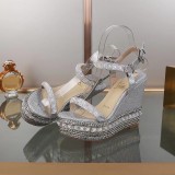ZJ4A50 Popular leather High heels 12cm heel