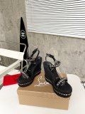 ZJ4A47 Popular leather High heels 12cm heel