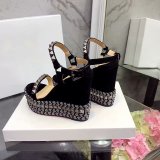 ZJ4A58 Popular leather High heels 12cm heel