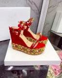 ZJ4A56 Popular leather High heels 12cm heel