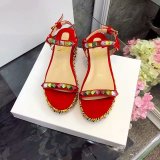 ZJ4A57 Popular leather High heels 6cm