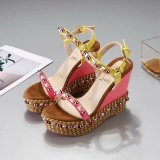 ZJ4A62 Popular leather High heels 12cm heel