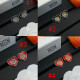 14A759E Popular  Earrings