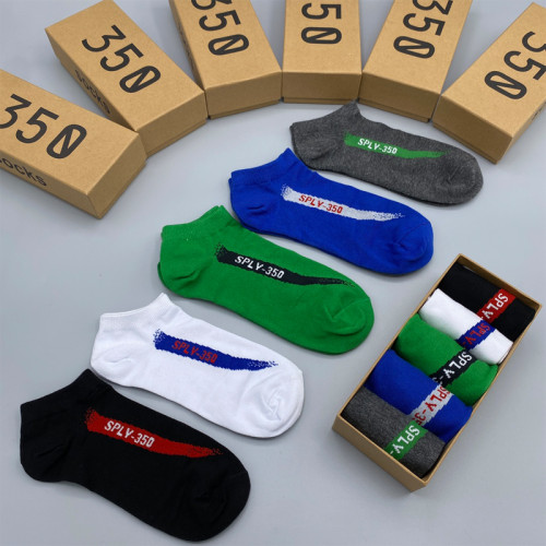 235QA1S fashion socks(5 pairs )