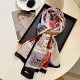 135ZC198W  Popular Silk Scarve
