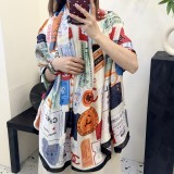 135ZC198W  Popular Silk Scarve