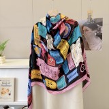 135ZC198W  Popular Silk Scarve
