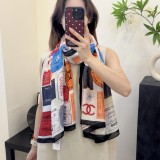 135ZC198W  Popular Silk Scarve