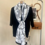 155NC55W Popular Silk Scarve