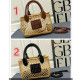 B1R175A2 Popular  woven handbag