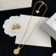 175RV77X Popular    Necklace . Earrings
