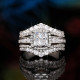 P5QA8J  Popular Moissanite Jewelry Wedding Diamond Ring